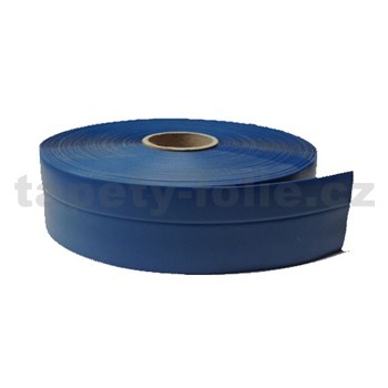 Podlahová lemovka z PVC modrá 5,5 cm x 40 m