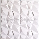Obkladové panely 3D PVC rozmer 595 x 595 mm, hrúbka 0,6mm, DIAMANT 3D